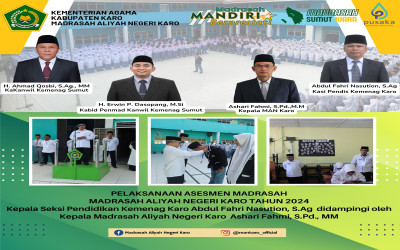 ASESMEN MADRASAH DIBULAN BERKAH BAGI SISWA/I KELAS XII MAN KARO