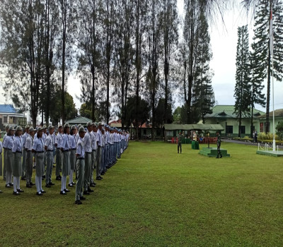 MAN Karo Raih Juara 2 Lomba PBB dalam Rangka HUT TNI ke-79 Tahun 2024